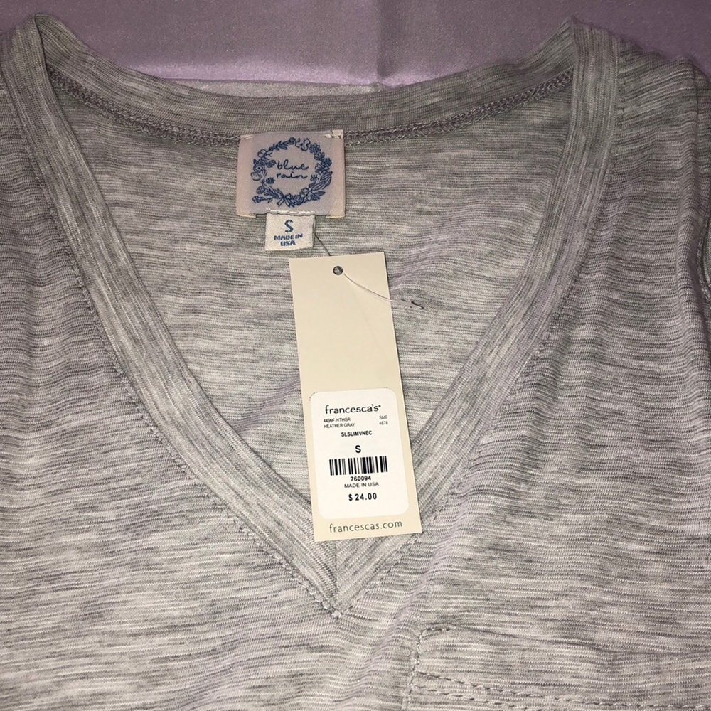 Francessas grey tank - Picture 3 of 4